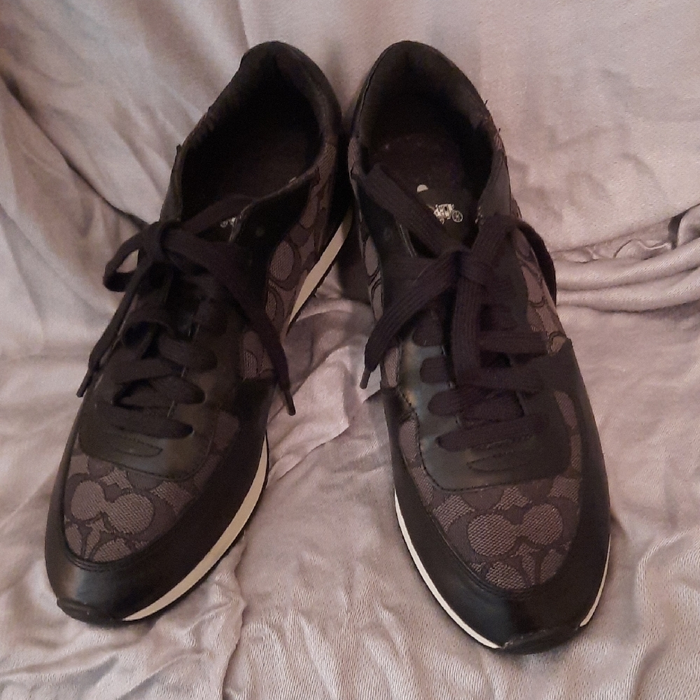 Coach Black Signature Sneakers